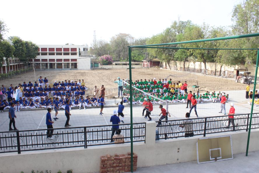 INTER-HOUSE VOLLEYBALL MATCH AND SKIPPING COMPETITION